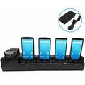Cuna Unitech 5000-900133G para 4 terminales EA660 y 4 baterías