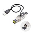 StarTech.com D01ML55U-FIBER-MEDIA convertidor de medio 1000 Mbit/s 1310 nm Multimodo, Monomodo Negro, Plata