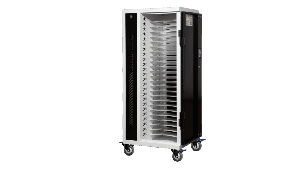 Power Technologies PT-VERT-GLIDE-24C Carro de gestión y carga para dispositivos