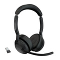 Jabra Evolve2 55 Auriculares Inalámbrico Diadema Oficina/Centro de llamadas USB Tipo C Bluetooth Base de carga