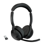 Jabra Evolve2 55 Auriculares Inalámbrico Diadema Oficina/Centro de llamadas USB Tipo C Bluetooth Base de carga