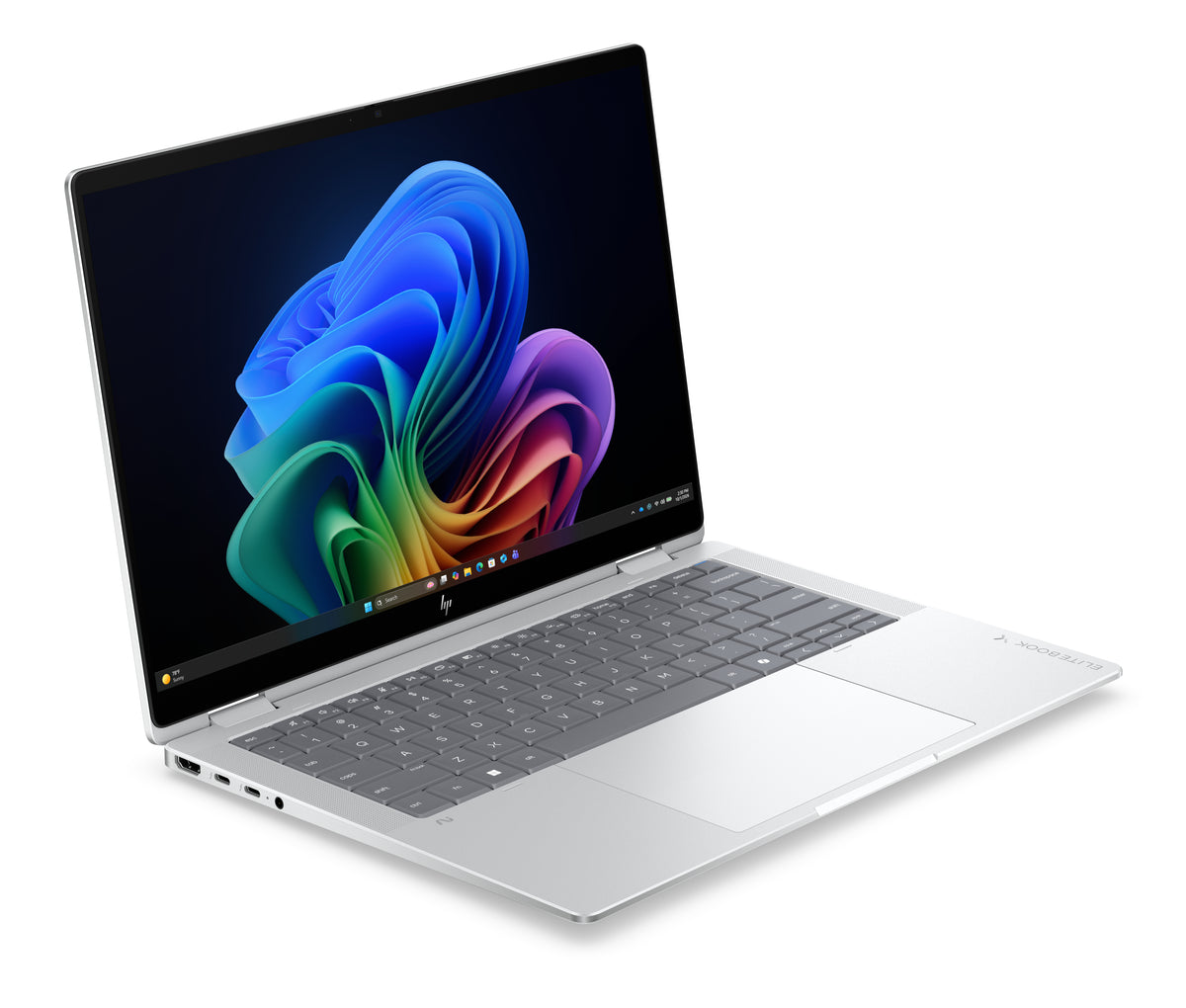 HP EliteBook X Flip G2i 14 inch Notebook Next Gen AI PC Wolf Pro Security Edition Copilot+ PC Intel Core Ultra 7 356H Híbrido (2-en-1) 35,6 cm (14") Pantalla táctil WUXGA 32 GB LPDDR5x-SDRAM 1 TB SSD Wi-Fi 7 (802.11be) Windows 11 Pro Plata (3)