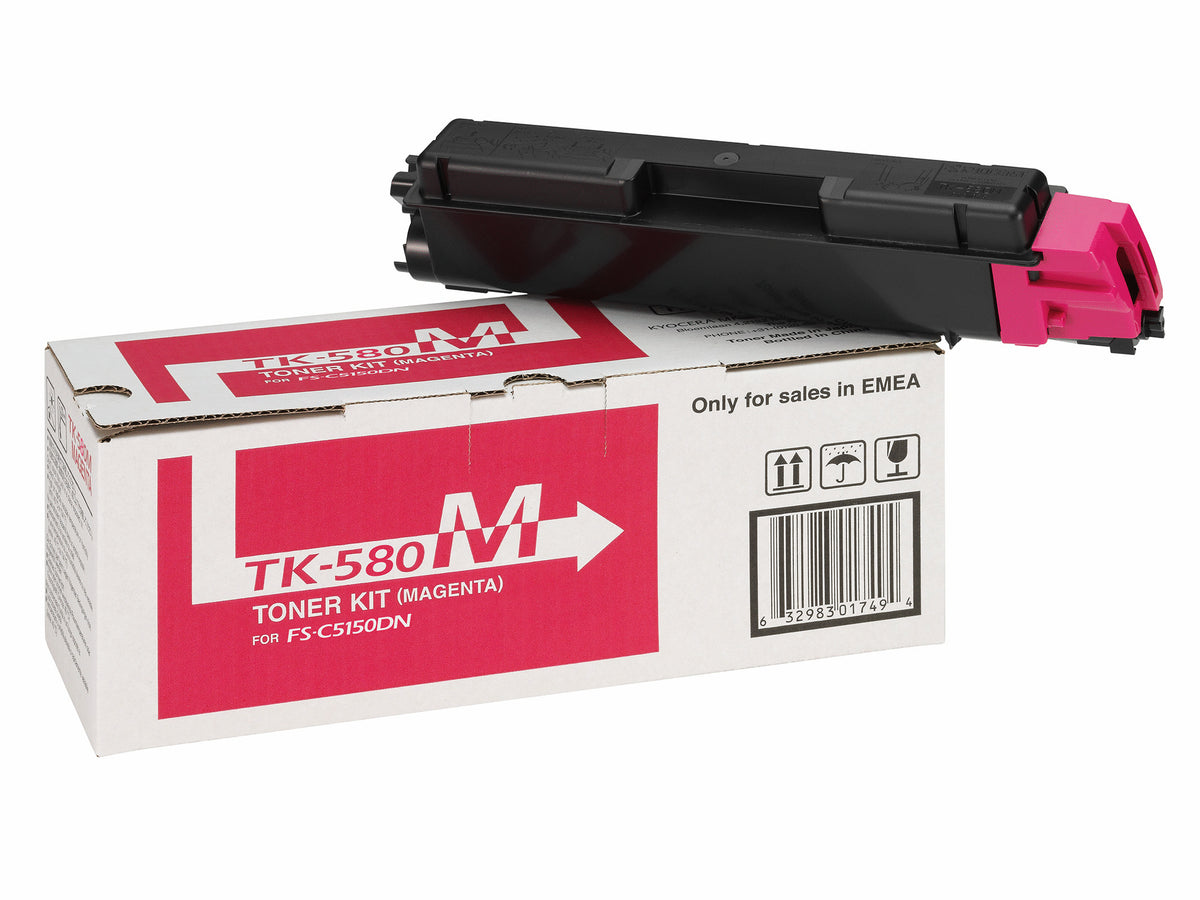 KYOCERA TK-580M cartucho de tóner 1 pieza(s) Original Magenta (5)