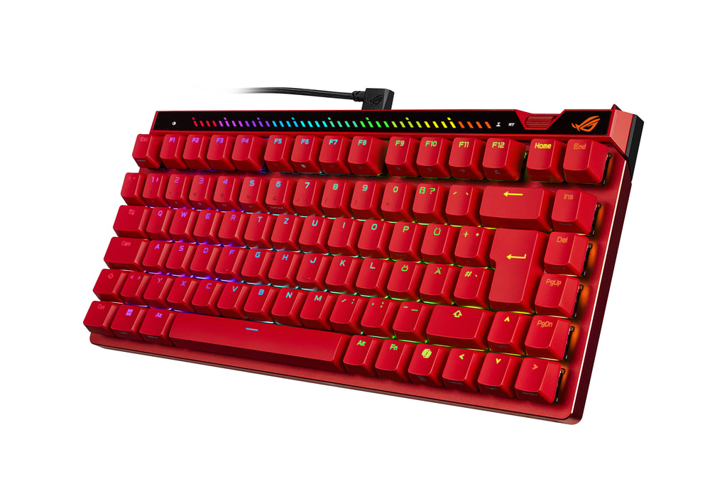 ASUS ROG Falchion Ace 75 HE teclado Juego USB QWERTZ Rojo (4)