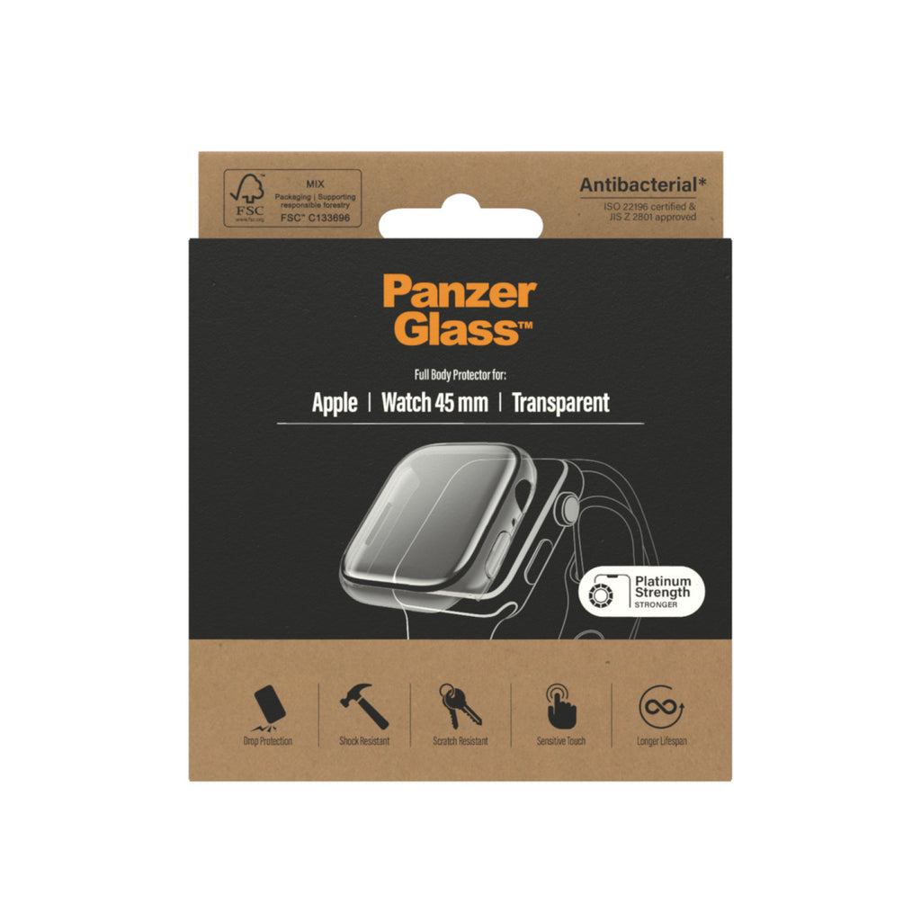 PanzerGlass ® Full body Case Apple Watch Series 9, 8, 7, 45mm