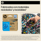 HP 924e EvoMore Cyan Original Ink Cartridge cartucho de tinta 1 pieza(s) Alto rendimiento (XL) (4)