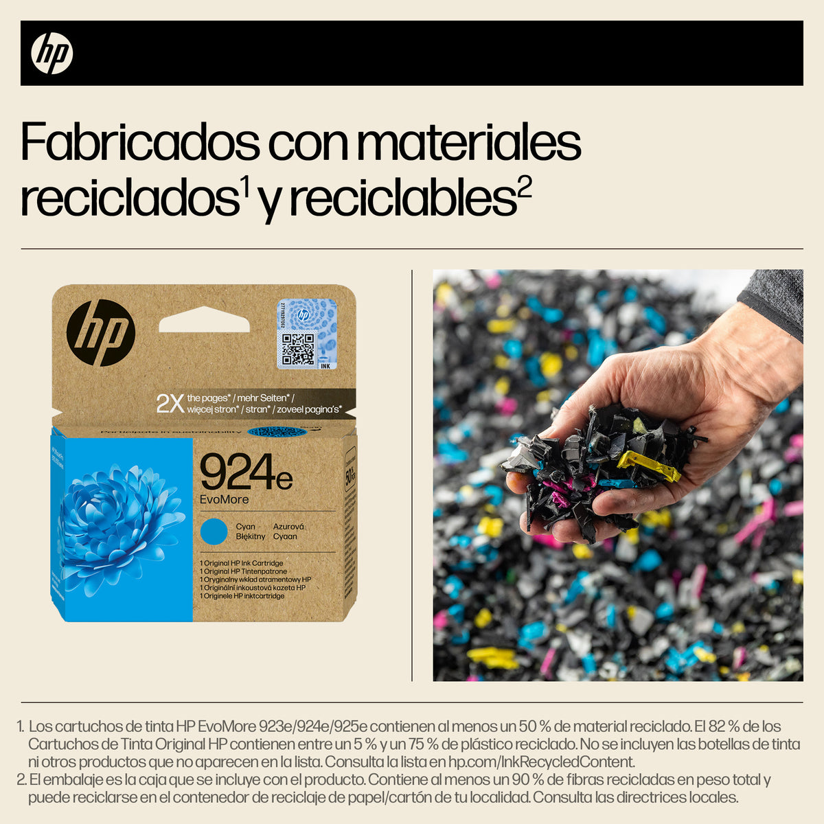 HP 924e EvoMore Cyan Original Ink Cartridge cartucho de tinta 1 pieza(s) Alto rendimiento (XL) (4)