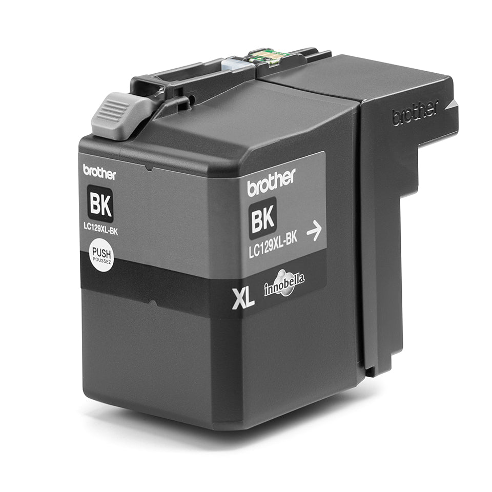 Brother LC129XLBK cartucho de tinta 1 pieza(s) Original Alto rendimiento (XL) Negro (4)