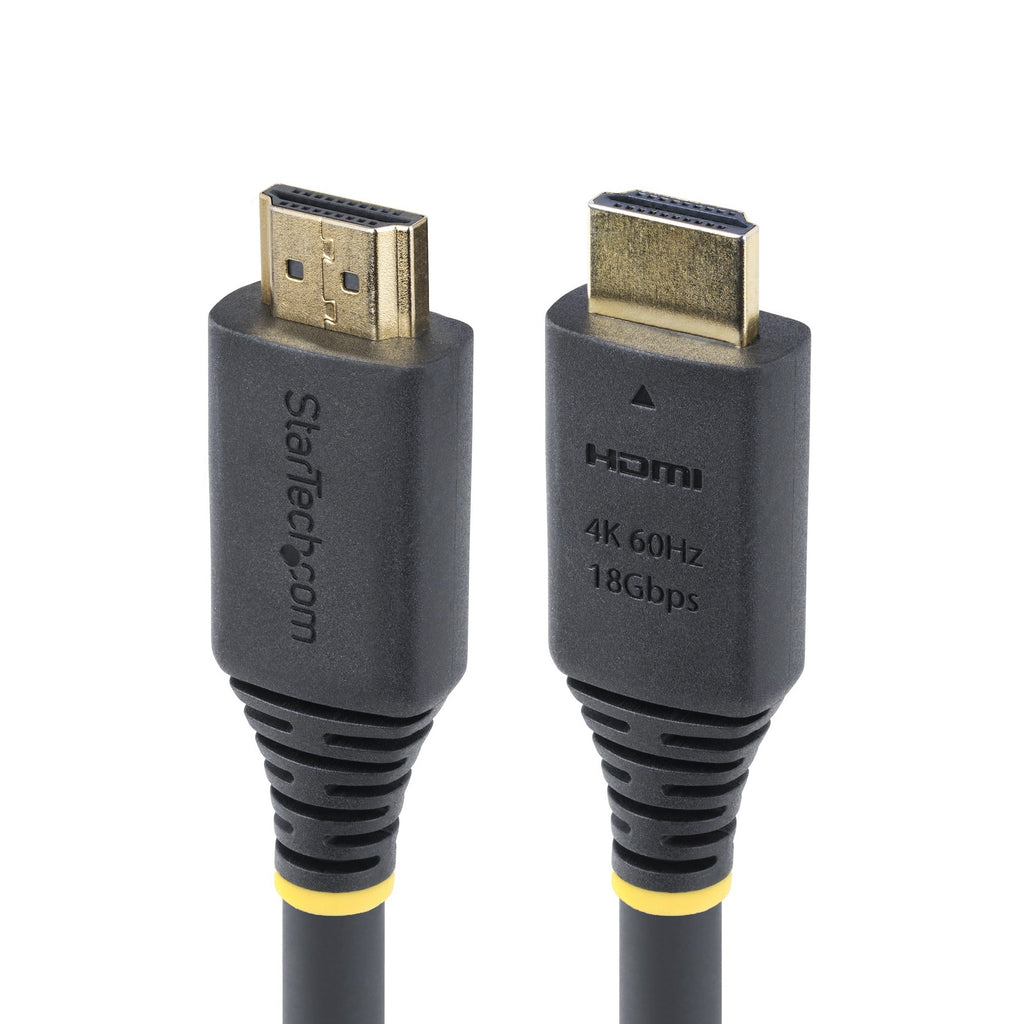 StarTech.com HDMI2-CABLE-4K60-5M cable HDMI HDMI tipo A (Estándar) Negro (2)