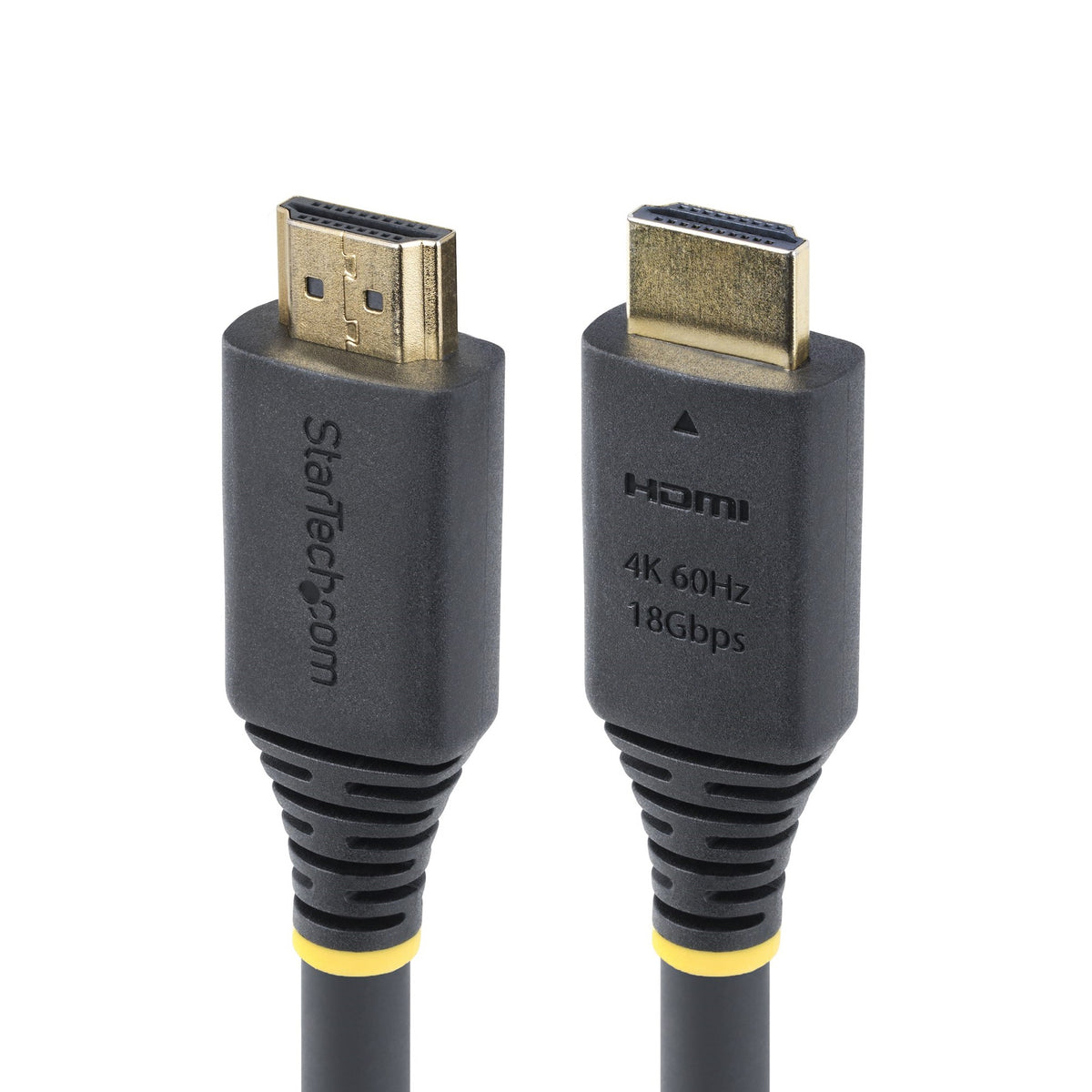 StarTech.com HDMI2-CABLE-4K60-5M cable HDMI HDMI tipo A (Estándar) Negro (2)