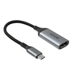 Lindy 43428 adaptador de cable de vídeo 0,15 m USB Tipo C HDMI Gris (5)