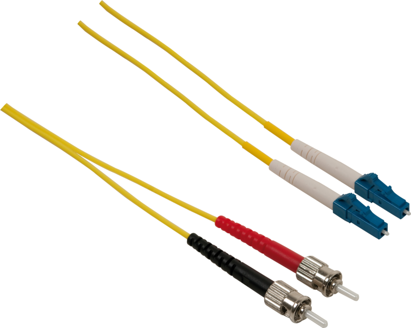 Cable patch dúplex FO LC-ST 2 m 9 µ (3)