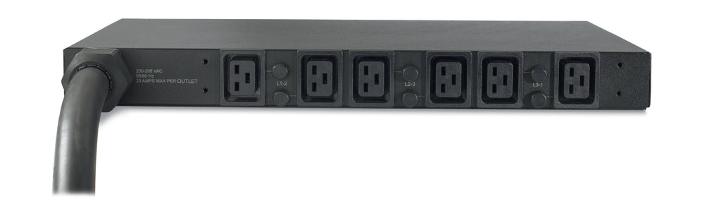 APC Basic Rack PDU AP7526 unidad de distribución de energía (PDU) 6 salidas AC 1U Negro (7)