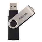 Hama Rotate 128GB USB 2.0 unidad flash USB USB tipo A Negro, Plata (4)