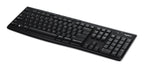 Logitech K270 teclado RF inalámbrico QWERTZ Alemán Negro (6)