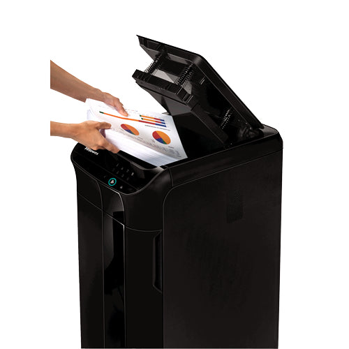 Fellowes 100135793 triturador de papel Corte en confeti Negro (6)