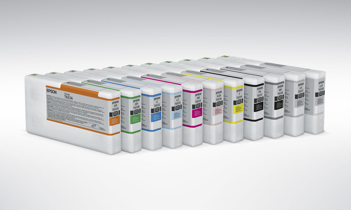 Epson T6539 Light Light Black Ink Cartridge (200ml) cartucho de tinta 1 pieza(s) Original Rendimiento estándar Negro (3)