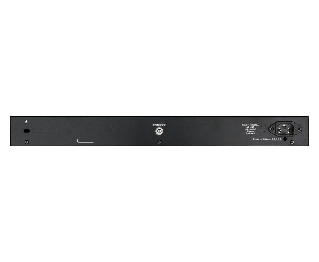 D-Link DGS-1250-28XMP Gestionado L3 Gigabit Ethernet (10/100/1000) Energía sobre Ethernet (PoE) Negro (4)