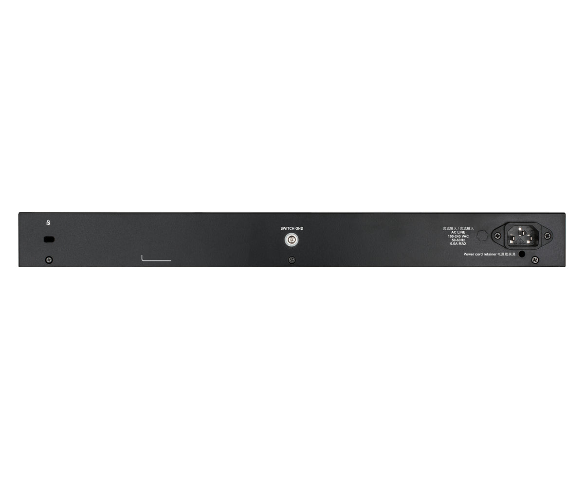 D-Link DGS-1250-28XMP Gestionado L3 Gigabit Ethernet (10/100/1000) Energía sobre Ethernet (PoE) Negro (4)