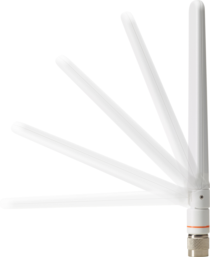 Antena dipolo Wi-Fi 2 dBi 4 interiores