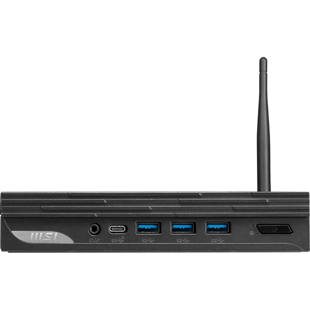 MSI Pro DP10 13M-001EU PCs/estación de trabajo Intel® Core™ i7 i7-1360P 16 GB DDR4-SDRAM 1 TB SSD Windows 11 Pro Mini PC Negro (5)