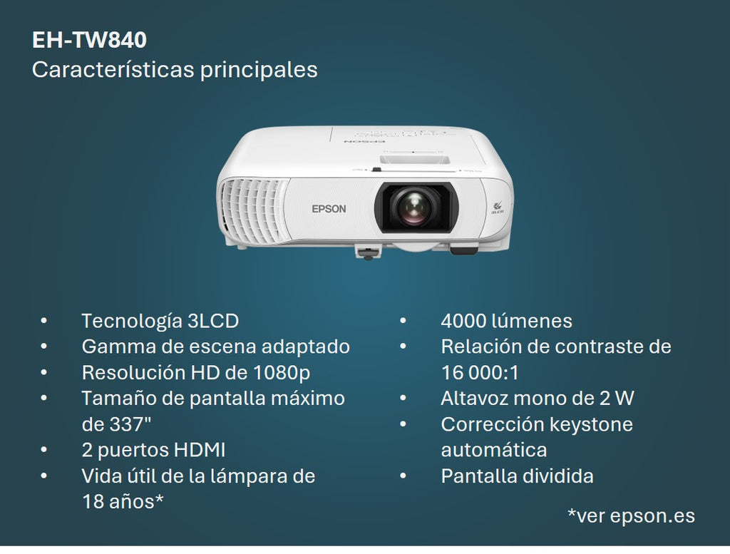 Epson EH-TW840 (2)