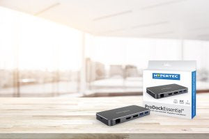 Hypertec ProDock HYP-USBCPD-E4 base para portátil y replicador de puertos Alámbrico USB 3.2 Gen 1 (3.1 Gen 1) Type-C Plata (6)