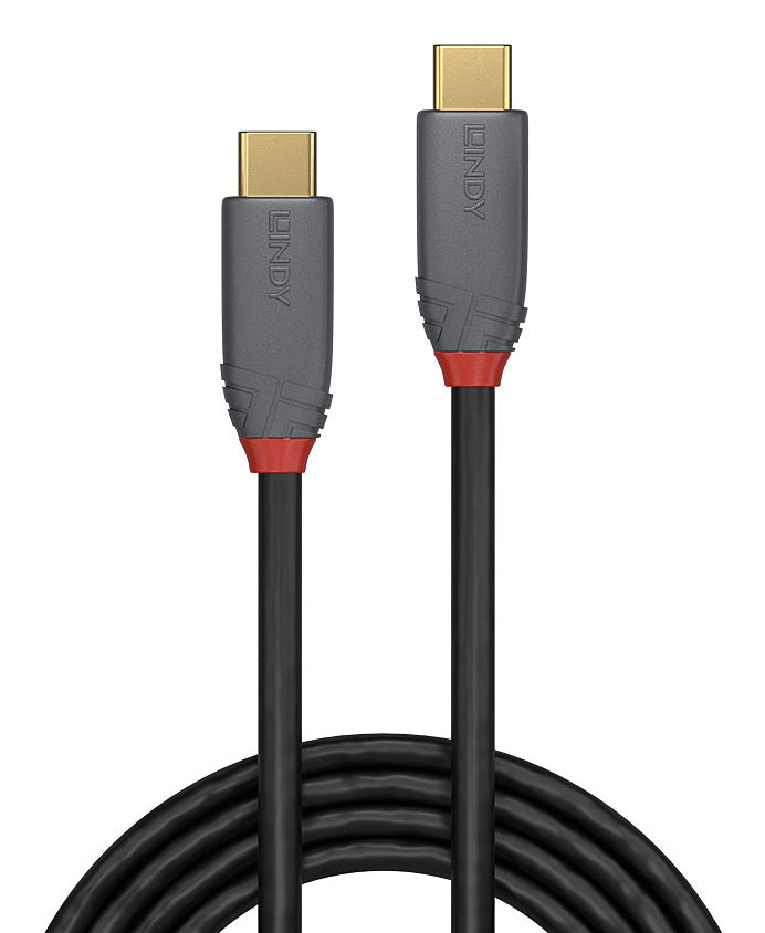 Lindy 36902 cable USB 1,5 m USB C 10 Gbit/s Negro, Gris (3)