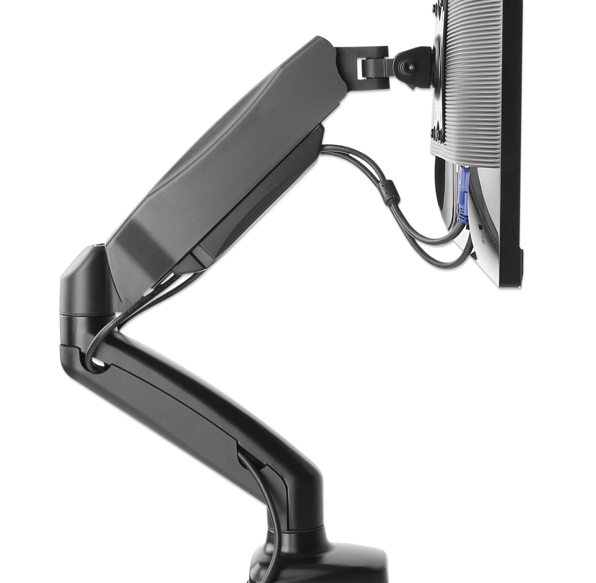 Manhattan 462495 soporte para monitor 81,3 cm (32") Escritorio Negro (6)