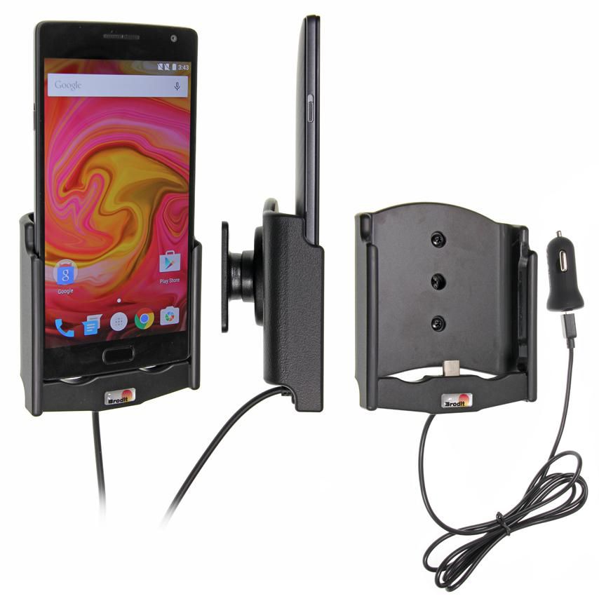 Brodit Active holder with cig-plug 521775