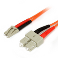 Startech FIBLCSC1 - Cable de red, LC de modos múltiples (M) a modo múltiple SC