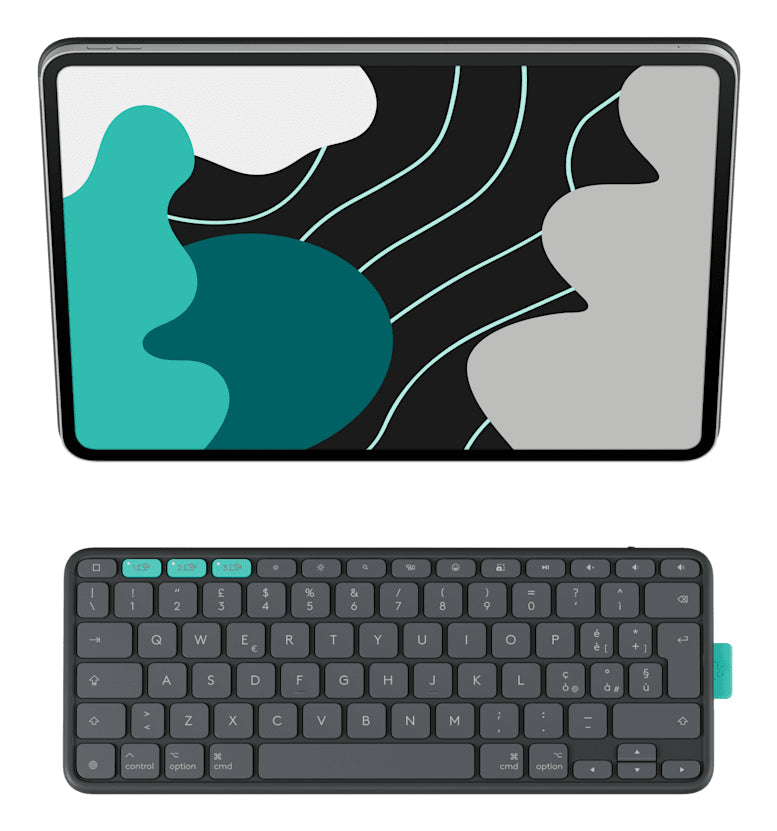 Logitech Flip Folio QWERTZ Alemán Bluetooth Grafito (6)