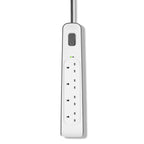 Belkin BSV400AF2M surge protector White 4 AC outlet[s] 2 m (BELKIN 4 OUTLET SURGE STRIP - - 2M)