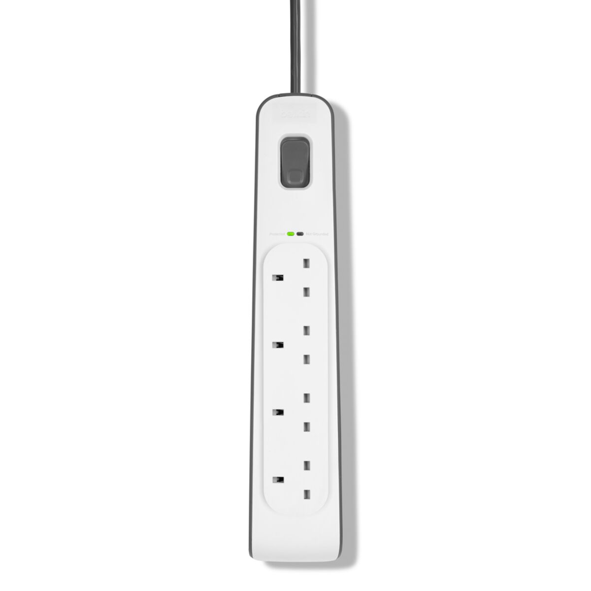 Belkin BSV400AF2M surge protector White 4 AC outlet[s] 2 m (BELKIN 4 OUTLET SURGE STRIP - - 2M)