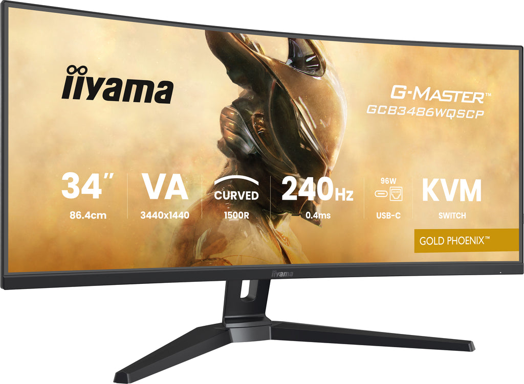 iiyama G-MASTER GCB3486WQSCP-B1 pantalla para PC 86,4 cm (34") 3440 x 1440 Pixeles UltraWide Quad HD Negro (6)