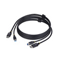 StarTech.com DU1226-KVM-CABLE cable para video, teclado y ratón (kvm) Negro