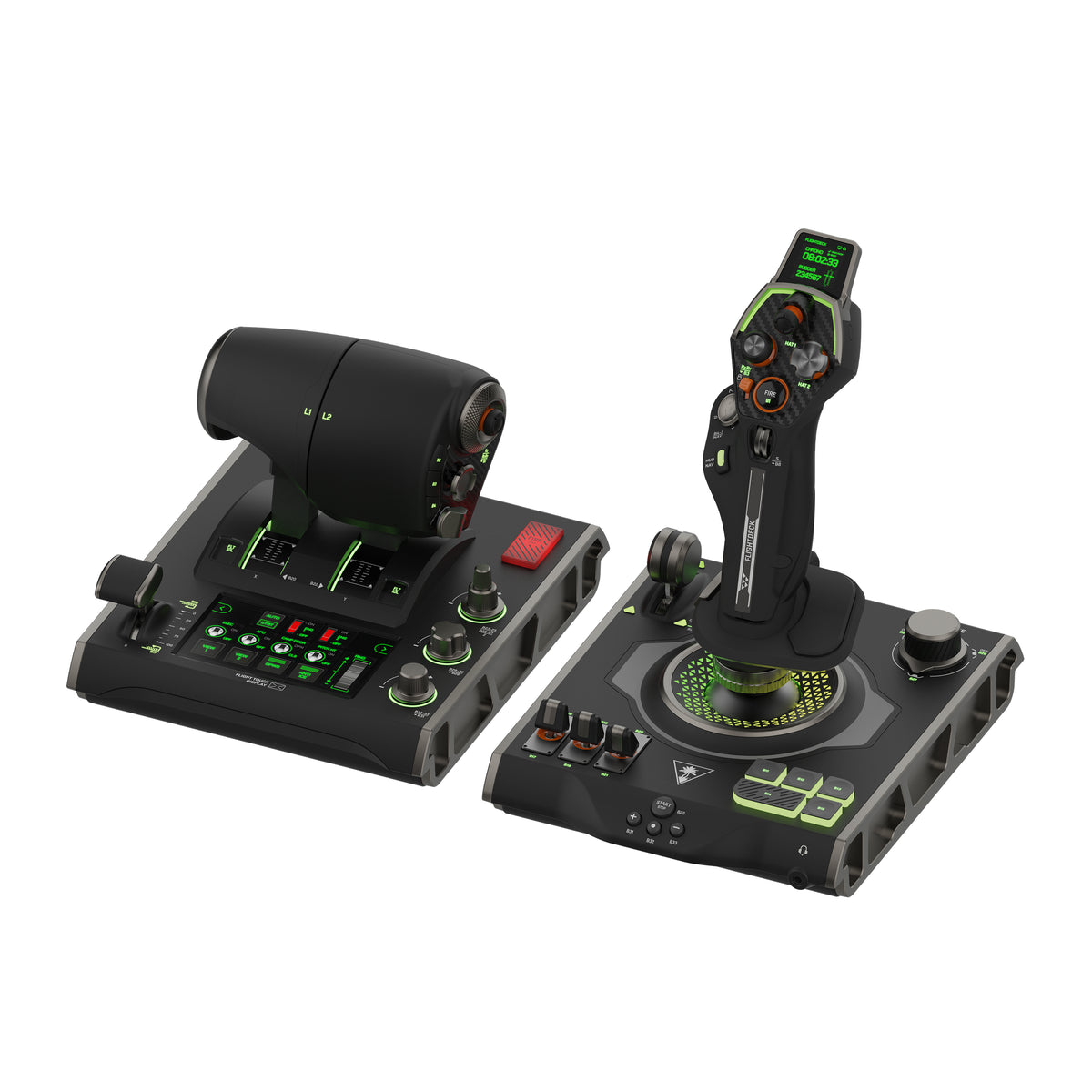 Turtle Beach VelocityOne Negro USB Palanca de vuelo Analógico/Digital PC