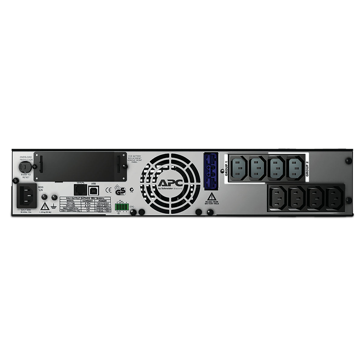 APC Smart-UPS sistema de alimentación ininterrumpida (UPS) Línea interactiva 1 kVA 800 W 8 salidas AC (3)