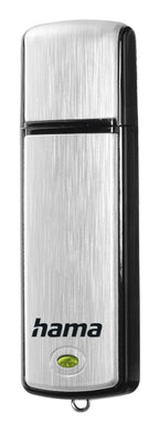 Hama Fancy 128GB USB 2.0 unidad flash USB USB tipo A Negro, Plata (2)