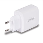 Lindy 73428 cargador de dispositivo móvil Universal Blanco Corriente alterna Carga rápida Interior (3)