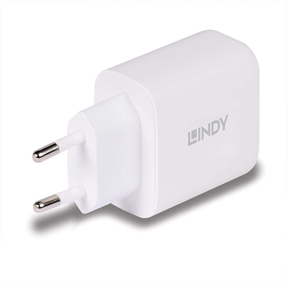 Lindy 73428 cargador de dispositivo móvil Universal Blanco Corriente alterna Carga rápida Interior (3)