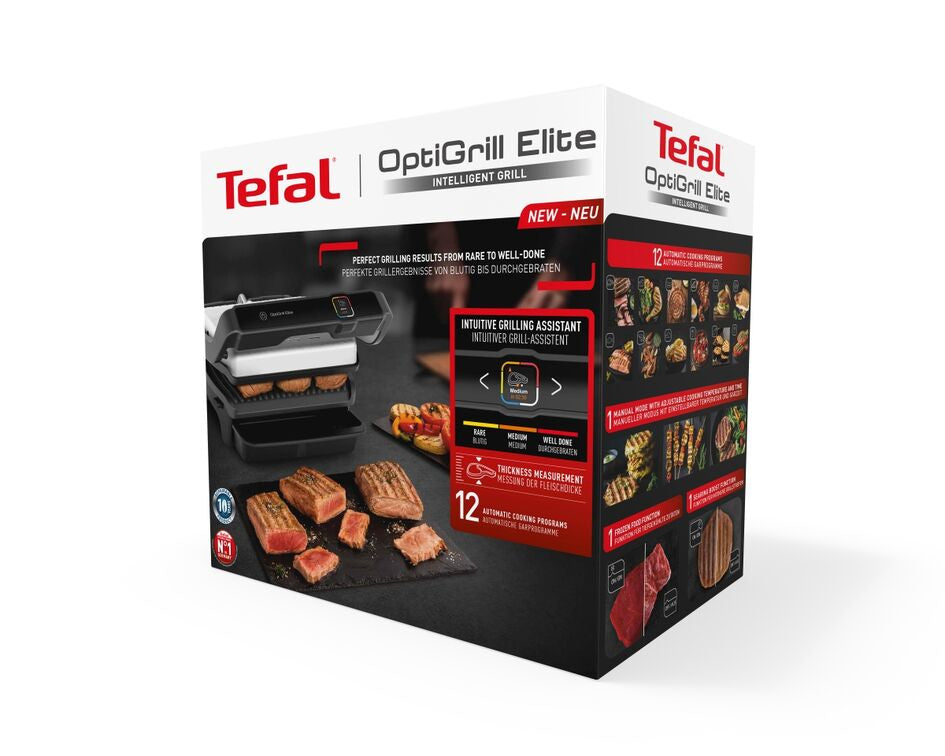 Tefal OptiGrill Elite GC750D parrilla eléctrica de contacto (4)