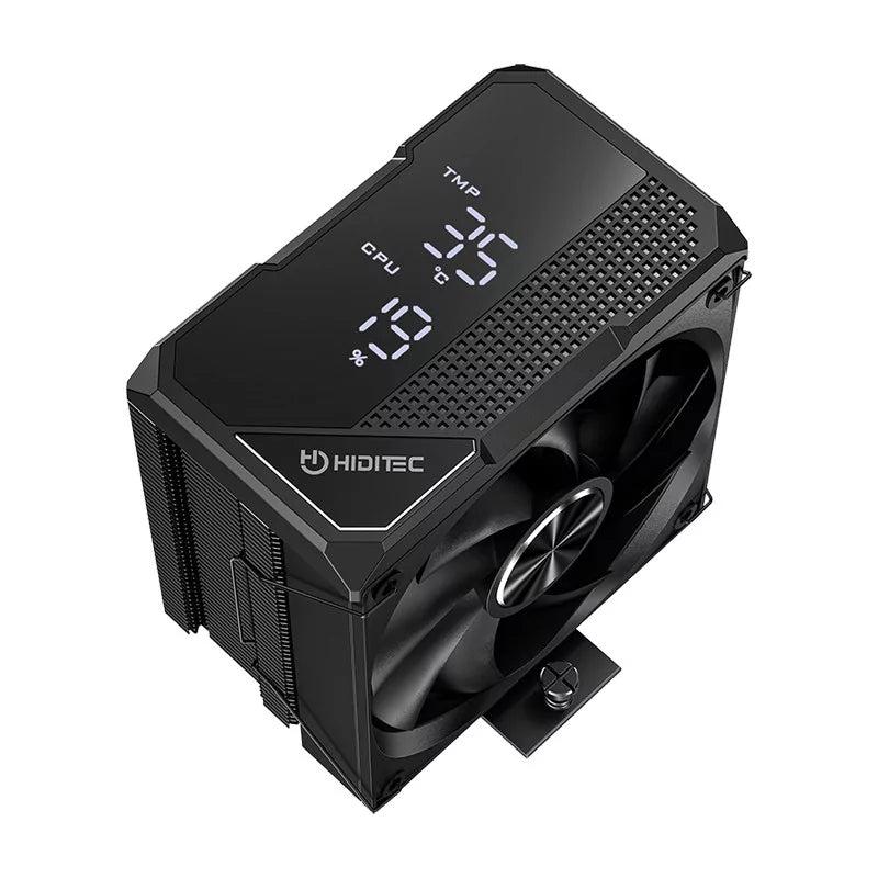 Hiditec DC20 PRO Procesador Refrigerador de aire 12 cm Negro 1 pieza(s) (2)