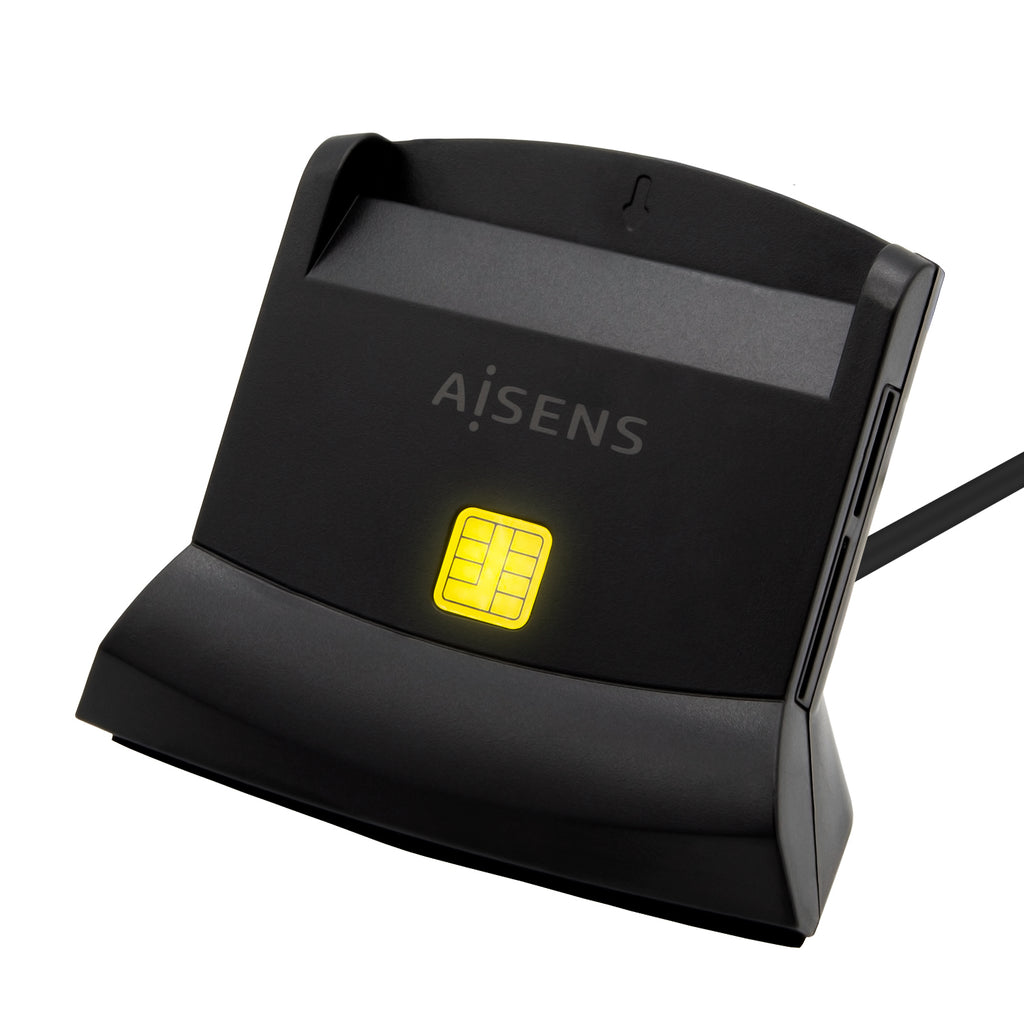 AISENS ASCR-SN04CSD-BK lector de control de acceso Lector USB de control de acceso (2)