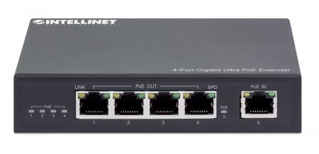 Intellinet 561617 ampliador de red Transmisor de red Negro 10, 100, 1000 Mbit/s (3)