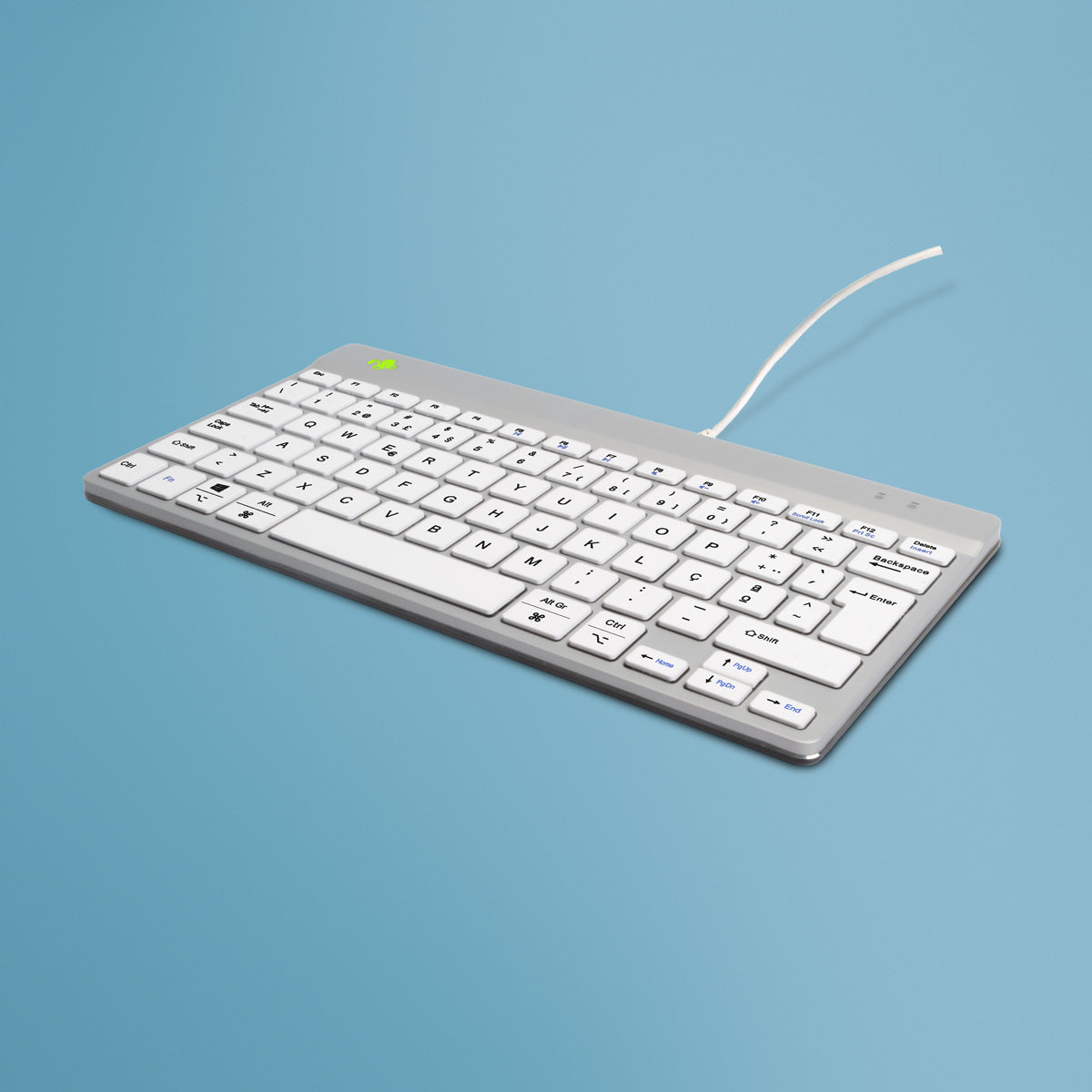R-Go Tools RGOCOPTWDWH teclado Universal USB Portugués (2)