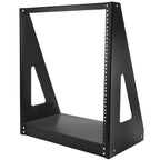 StarTech.com 2POSTRACK12 armario rack Rack o bastidor independiente Negro