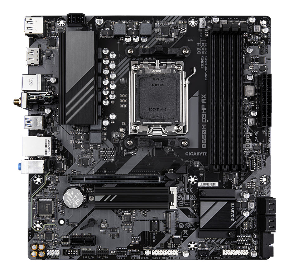 GIGABYTE B650M D3HP AX placa base AMD B650 Zócalo AM5 micro ATX (2)