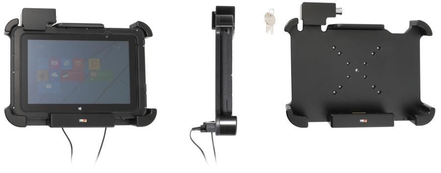 Estación de carga Brodit (MOLEX), con cerradura, ET5X (10'') (carcasa protectora)