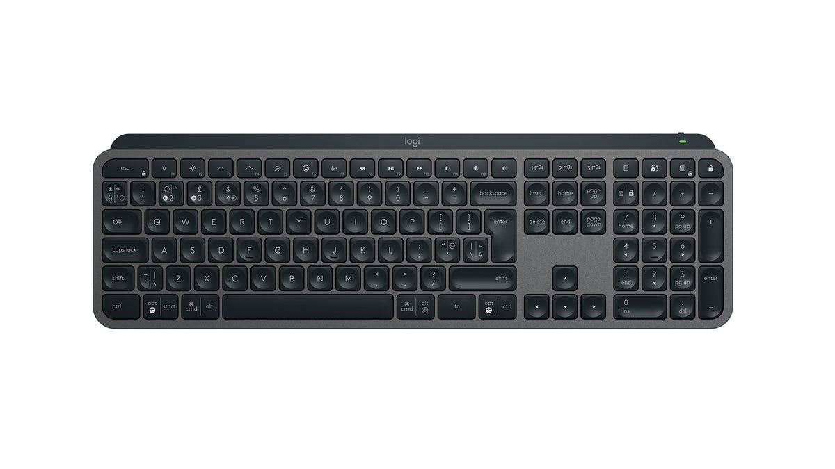 Logitech MX Keys S teclado Universal Bluetooth QWERTY Inglés del Reino Unido Grafito (6)